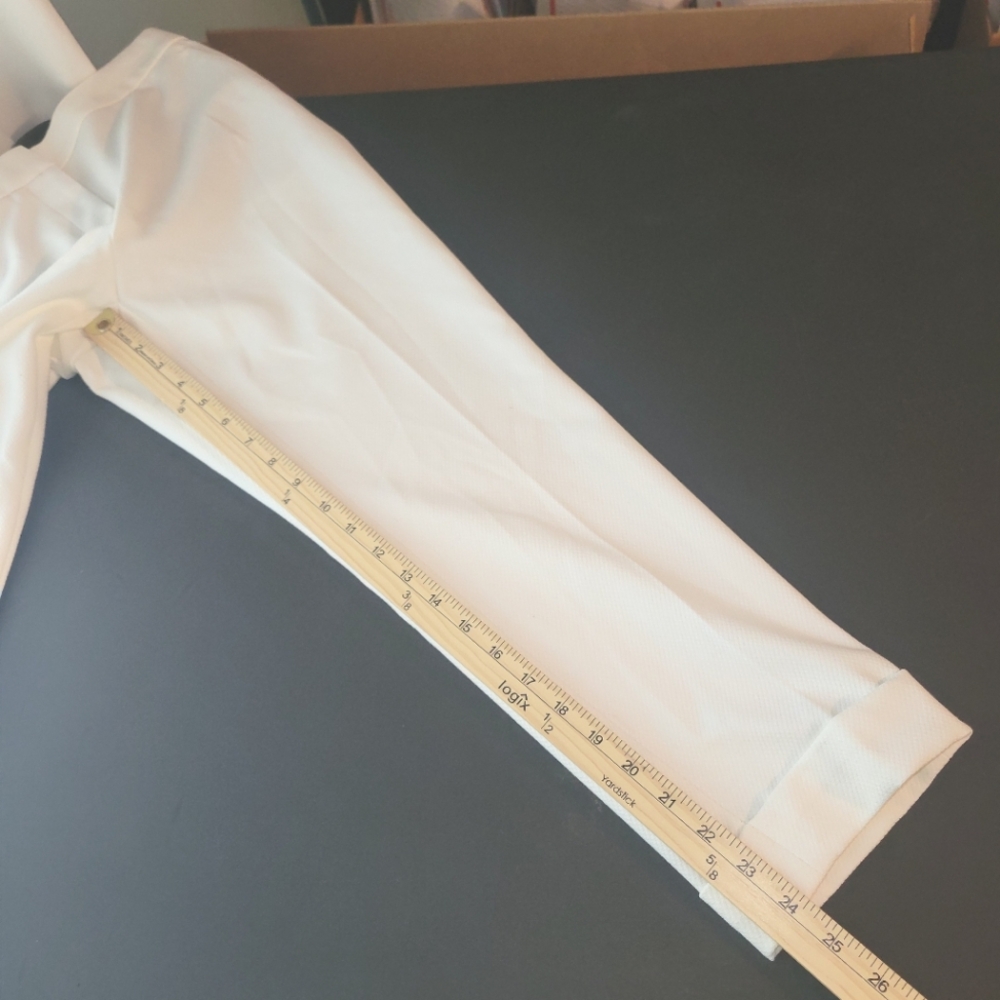 New Ann Taylor White High Rise Curvy Ankle Pants 2P - Picture 12 of 13